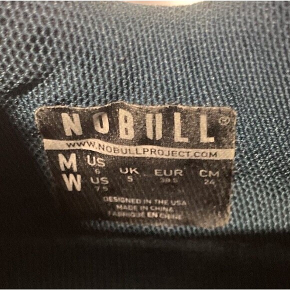 Nobull SF Trainer Plus Superfabric Sneakers Women's 7.5 Men's 6 Deep Teal - Picture 9 of 11